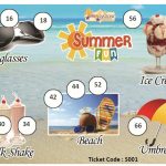 Summer Theme Housie Ticket (24 Tickets)