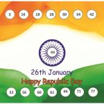Republic Day Theme Housie Ticket (24 Tickets)
