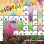 Holi Crossword Housie Ticket (24 Tickets)