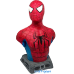 3D Printed Spiderman Bust (Handpainted) 8 inch