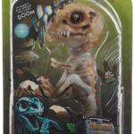 WowWee Untamed Skeleton T-Rex by Fingerlings - Doom (Ash) - Interactive Collectible Dinosaur