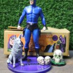 The Phantom (The Ghost Who Walks) & Devil Combo - Resin Statue (1/12 Scale, approx 6") - 1 set (Blue)