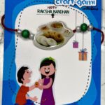 Handmade Rakhi for Kids - Idli Sambhar