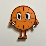 3d printed Miss Minutes for 1/12 Scale Action Figures