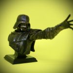 Darth Vader Mini Bust (approx 3” tall) - FDM Print