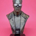 Terminator Version 3 Bust  (approx 5” tall) - FDM Print