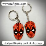 Deadpool Keychain (pack of 2 keychains)