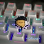 Valorant - Jett Agent artisan Keycap for Mechanical Keyboards - 1 Keycap