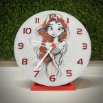 Mermaid Table Clock