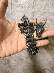 Articulated Dragon - 40 cm long (Black)