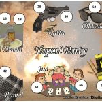 Tapori Theme Digital Tambola Tickets (20 Tickets, pdf file) Set A