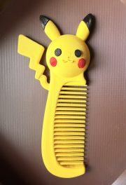 3d printed Mini Comb - Pikachu themed