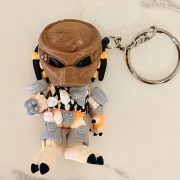 3d printed Flexi Keychain - Predator (with removable mask) - 1 pc